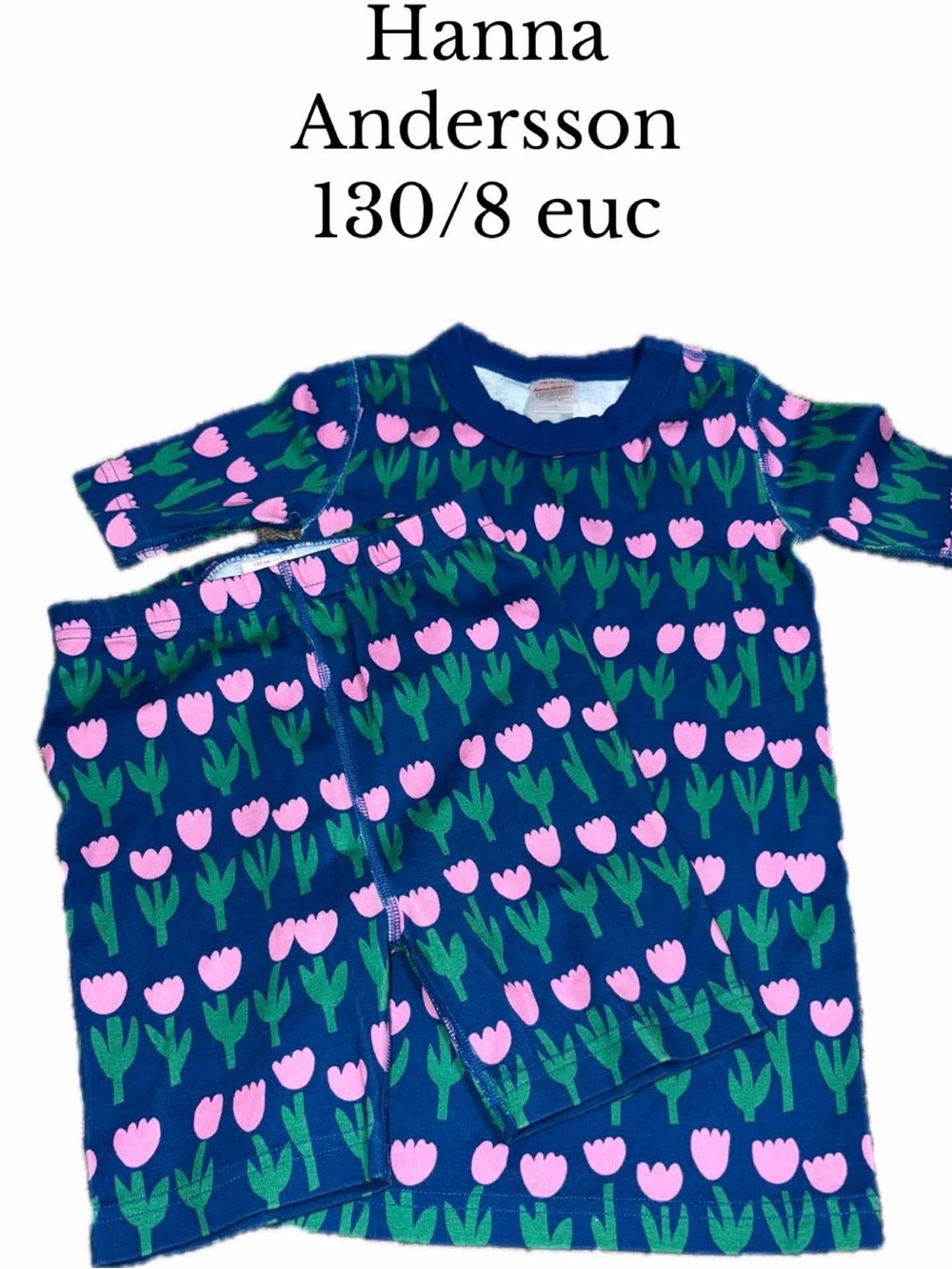 Hanna Andersson size 8 tulip pajamas